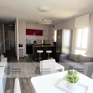 645 Aguila - Vista Al Mar - Cerca De Tren, Restaurantes, Tiendas - Playa A 10 Min Caminando Apartment Benalmadena