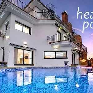 Luxury With Sea Views - Heated Pool-jacuzzi Villa