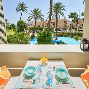 Benalbeach Bright And Quiet Terrace With Garden And Sea Views * Benalmádena