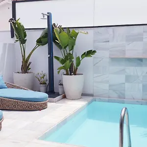 Marysol B Con Terraza Y Piscina Privada Сasa de vacaciones *